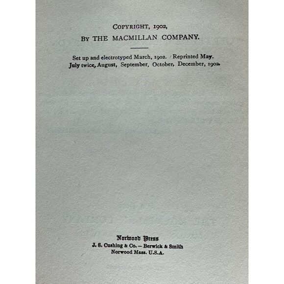 The Conqueror by Gertrude Atherton Hardcover Book 1902 First Edition - Picture 8 of 9